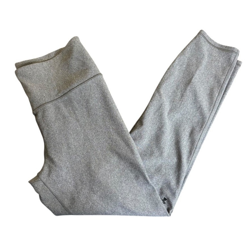 Under Armour Tech Women's Ankle Leggings Gray Size M Athletic Fitness Pants